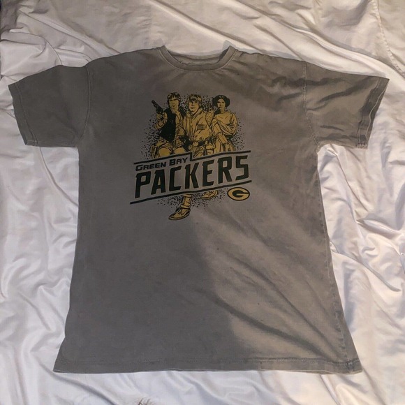 Star Wars x Junk Food x NFL Rebels Team Packers Tee T-Shirt Men Size XL - Picture 7 of 7